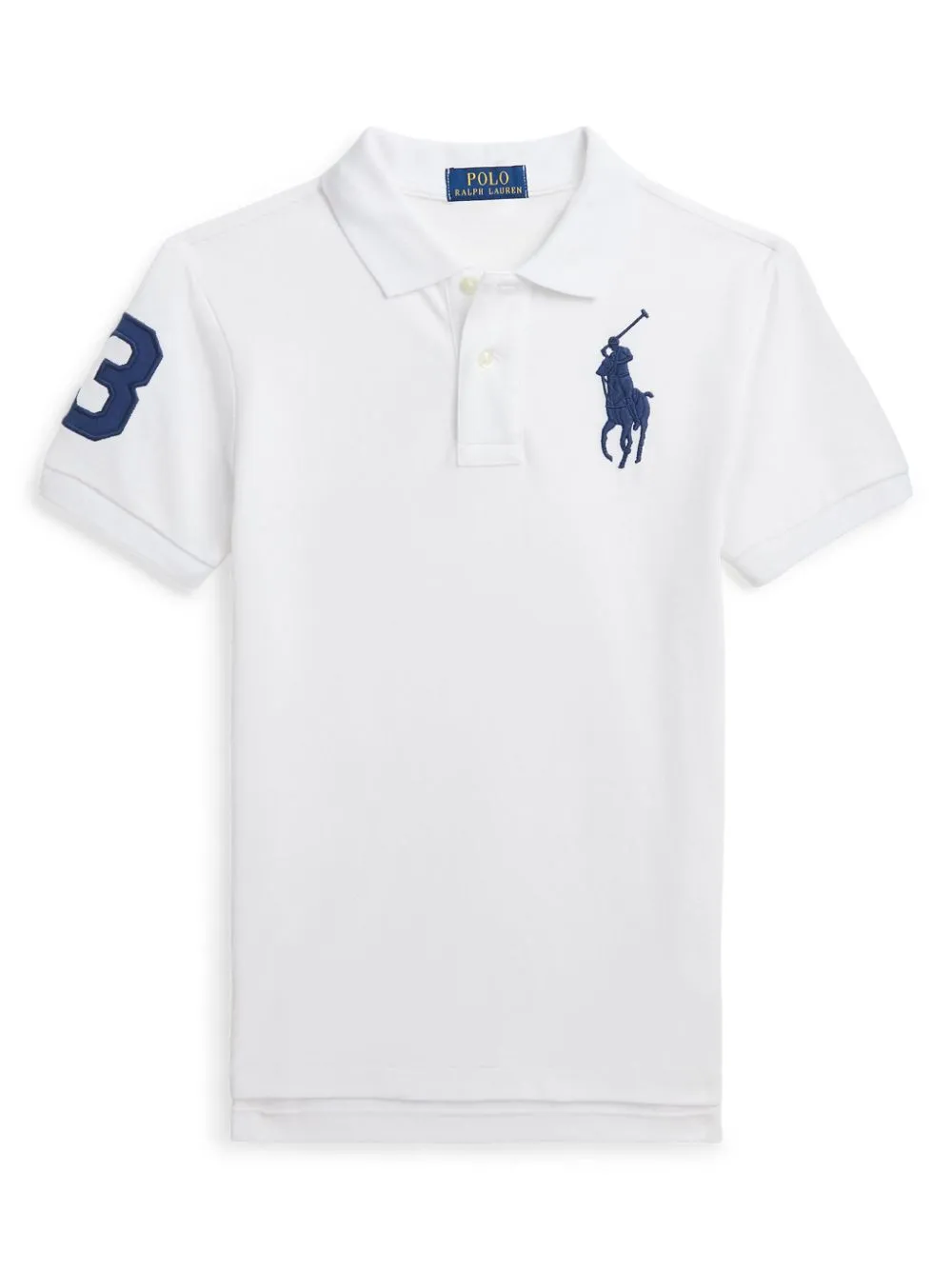 Ralph Lauren Kids Poloshirt met borduurwerk Wit