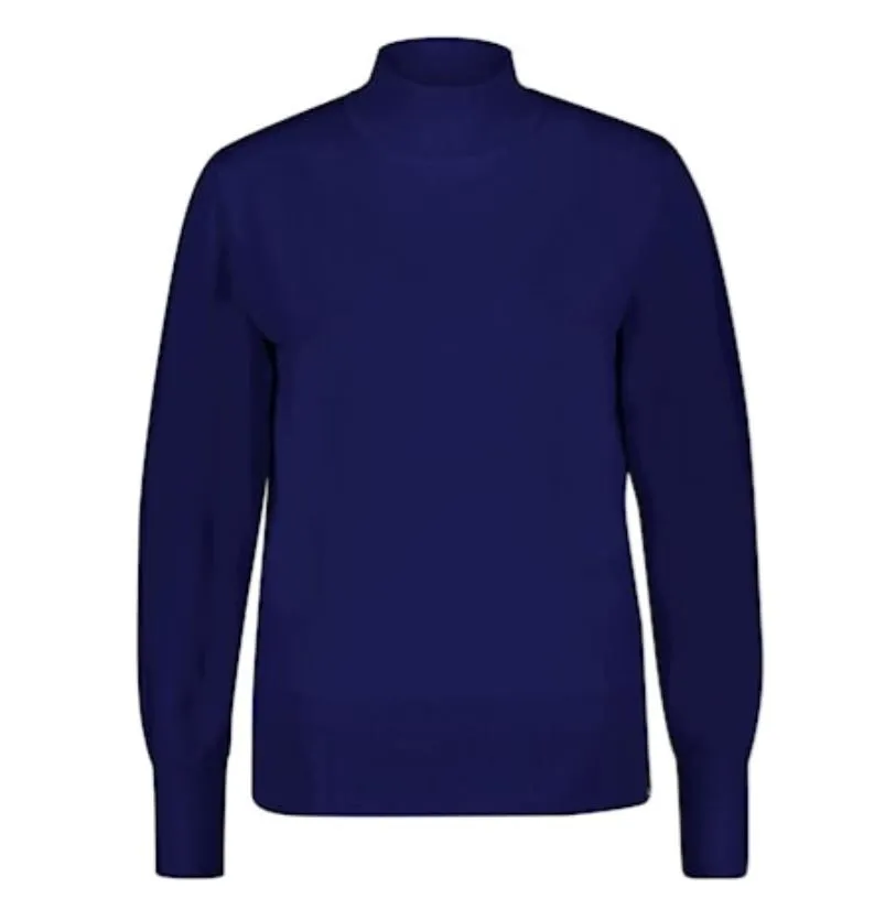 RED BUTTONSRB3093 PULLOVER MET TURTLENECK  TWILIGHT BLUE