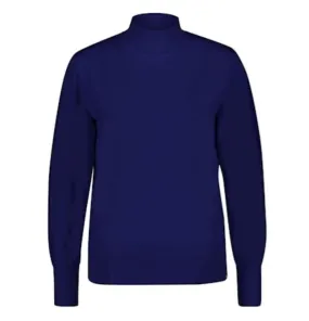 Red ButtonSRB3093 Pullover met Turtleneck - Twilight Blue