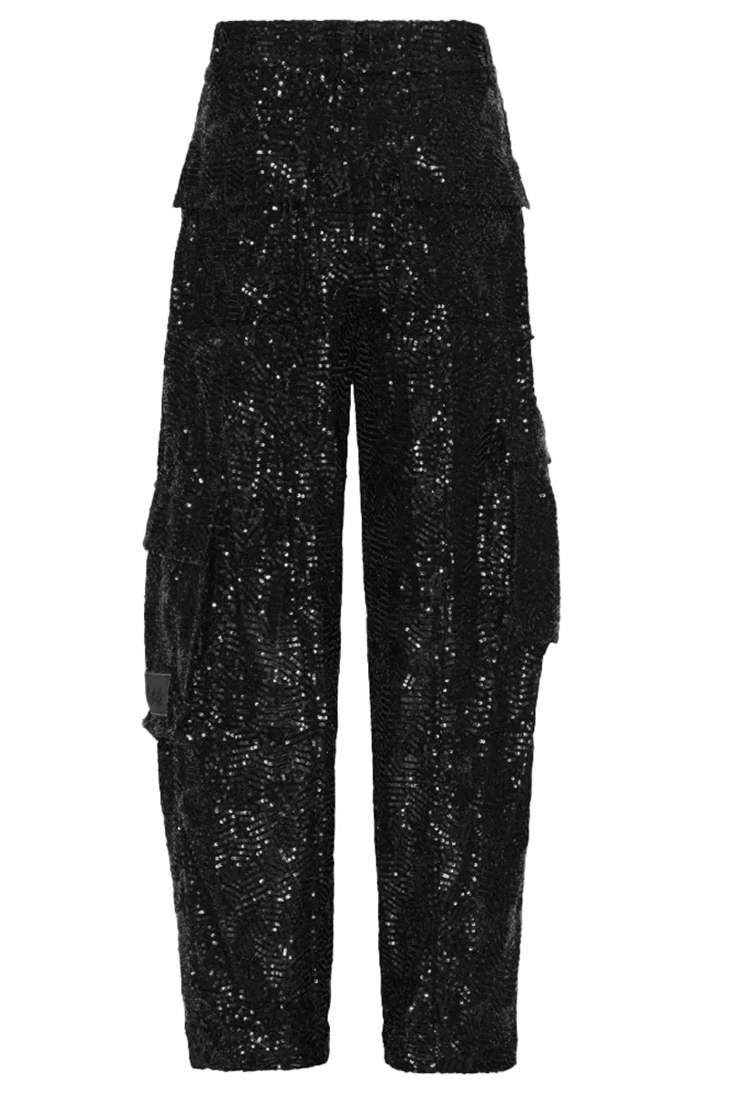 Rotate Sequins cargo pants