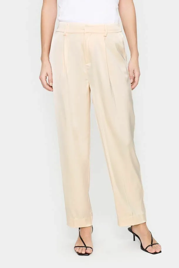 Saint Tropez Erri Pants Pearled Ivory