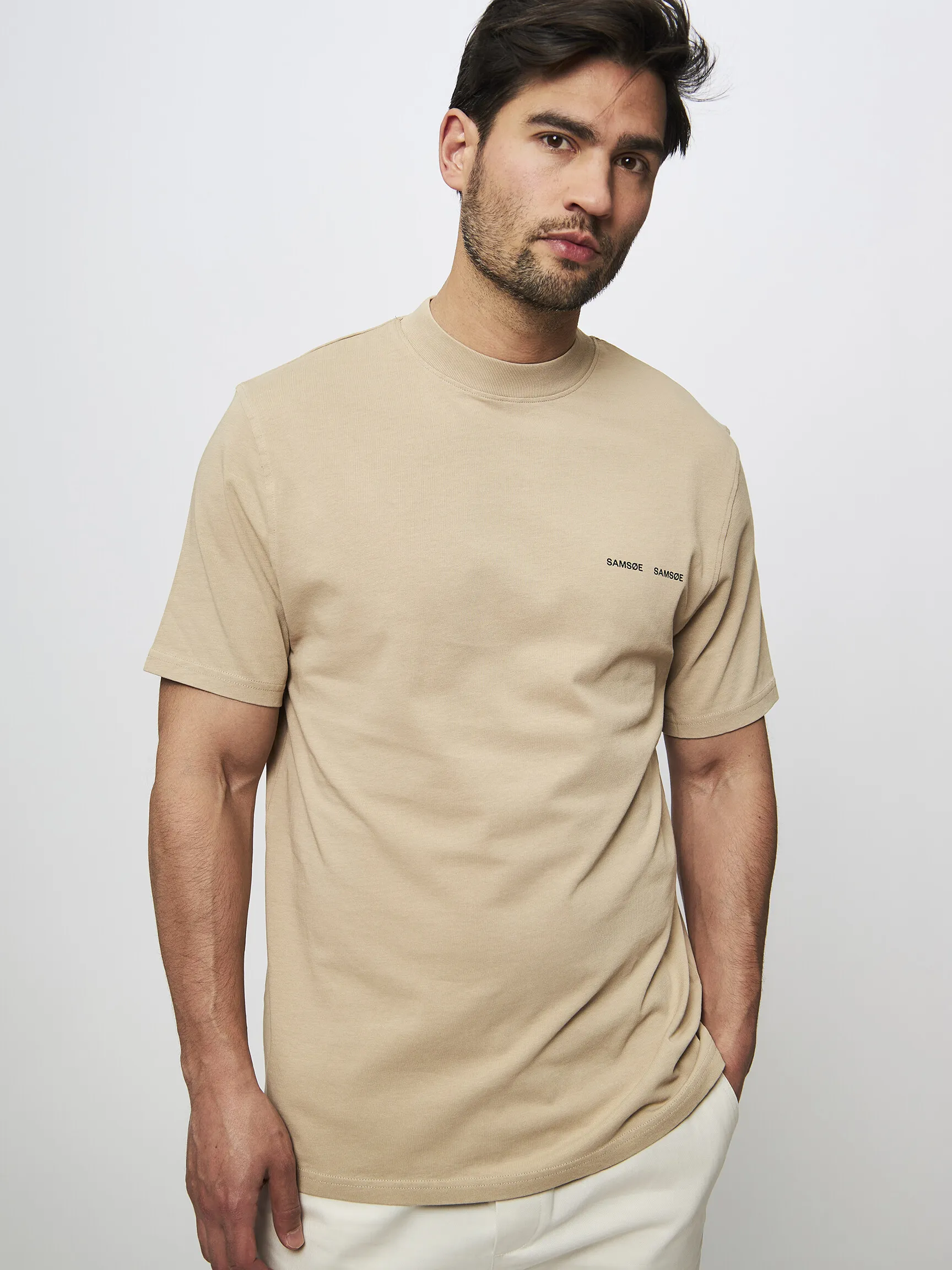 SAMSOE SAMSOE MEN NORSBRO, ORGANIC COTTON TSHIRT