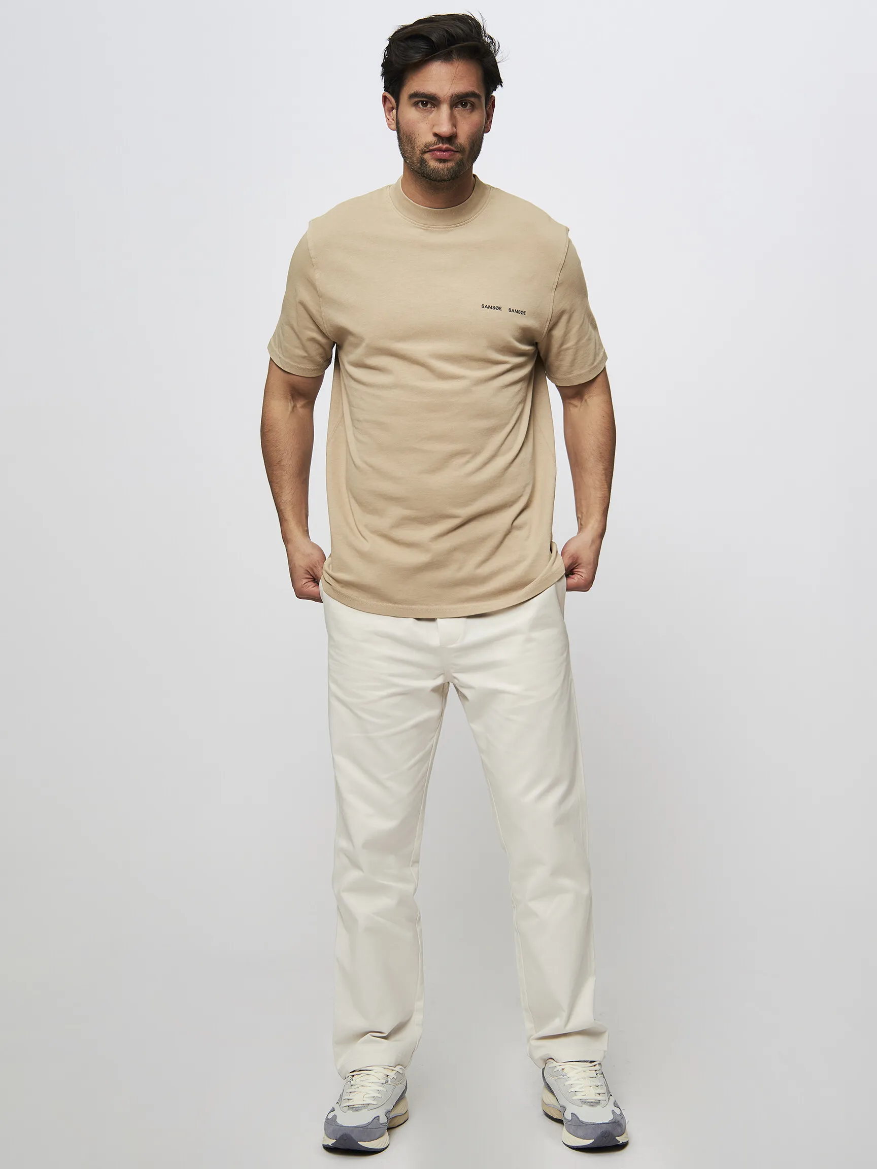 SAMSOE SAMSOE MEN NORSBRO, ORGANIC COTTON TSHIRT