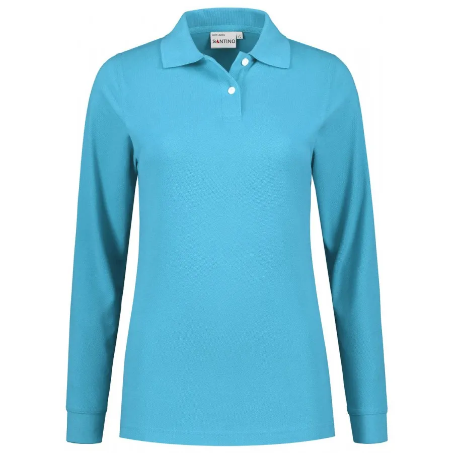 Santino Matt Ladies Poloshirt Aqua