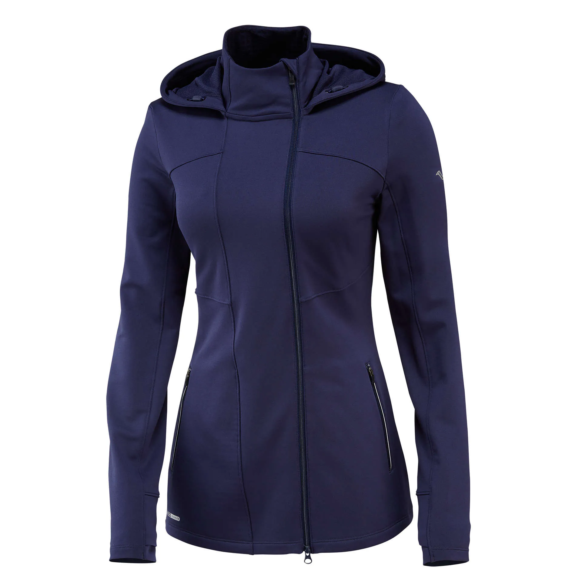 Saucony  Omni Full Zip Hoodie Blauw Dames