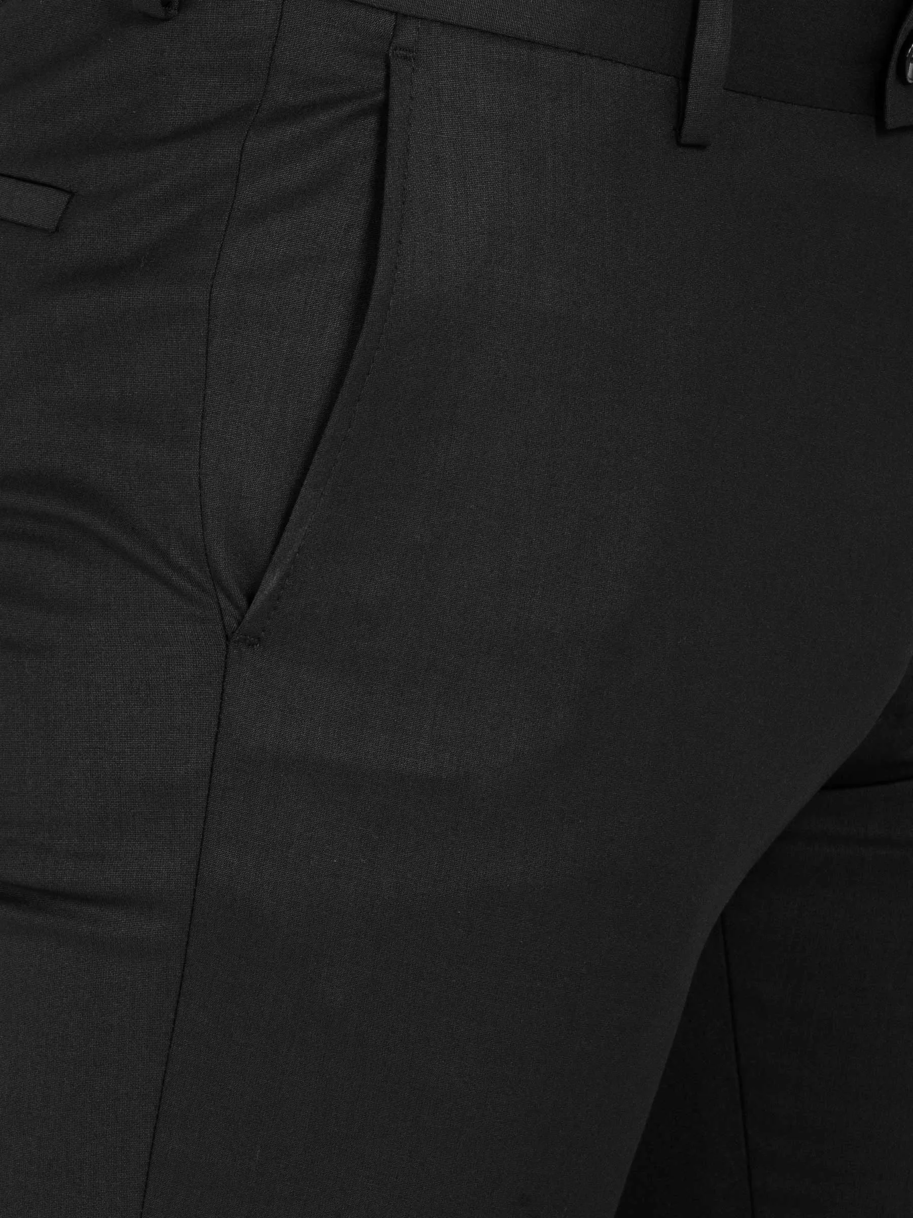 Scottsville Slim Fit Black Suit Pantalon 