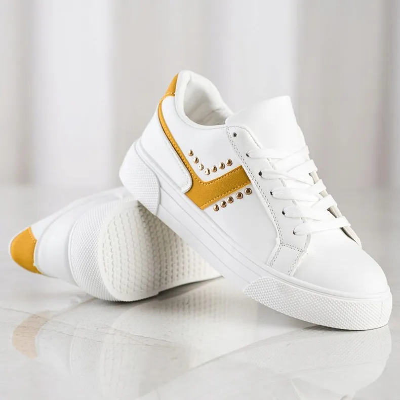 SHELOVET Casual witte sportschoenen