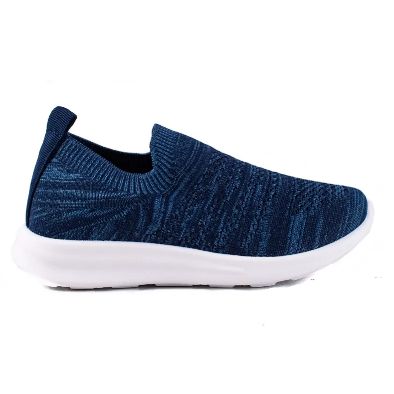 Shelovet marineblauwe kinder sportschoenen