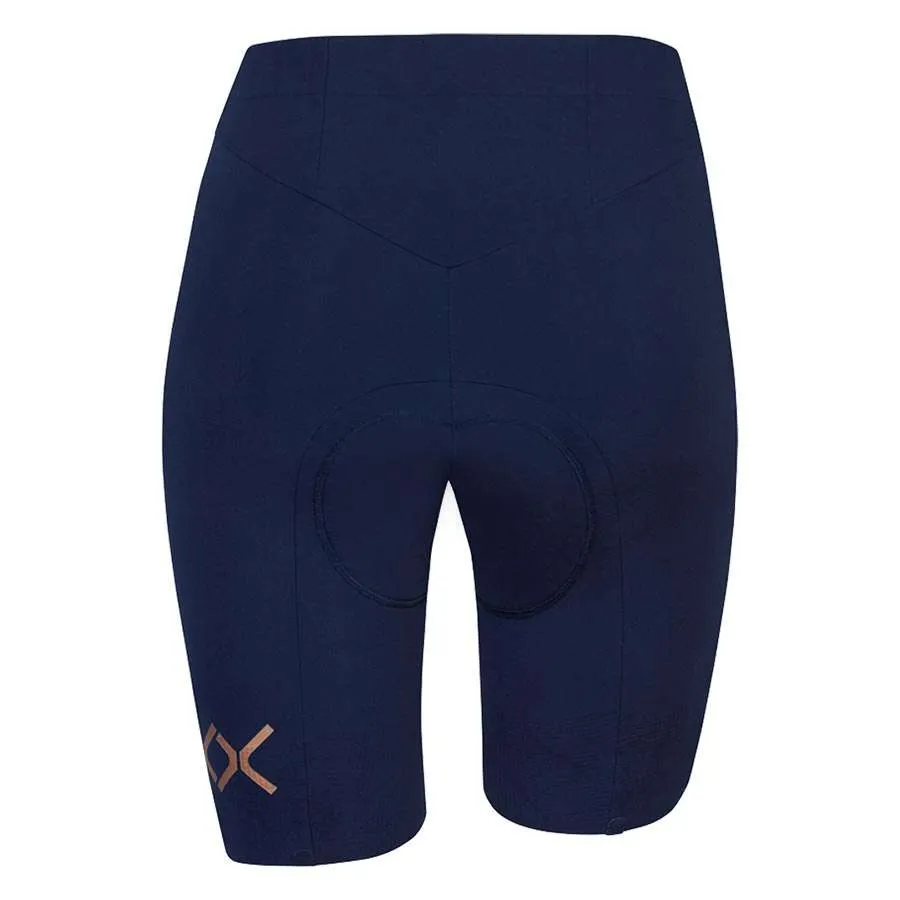 SHER Infinito Fietsbroek Kort Donkerblauw Dames