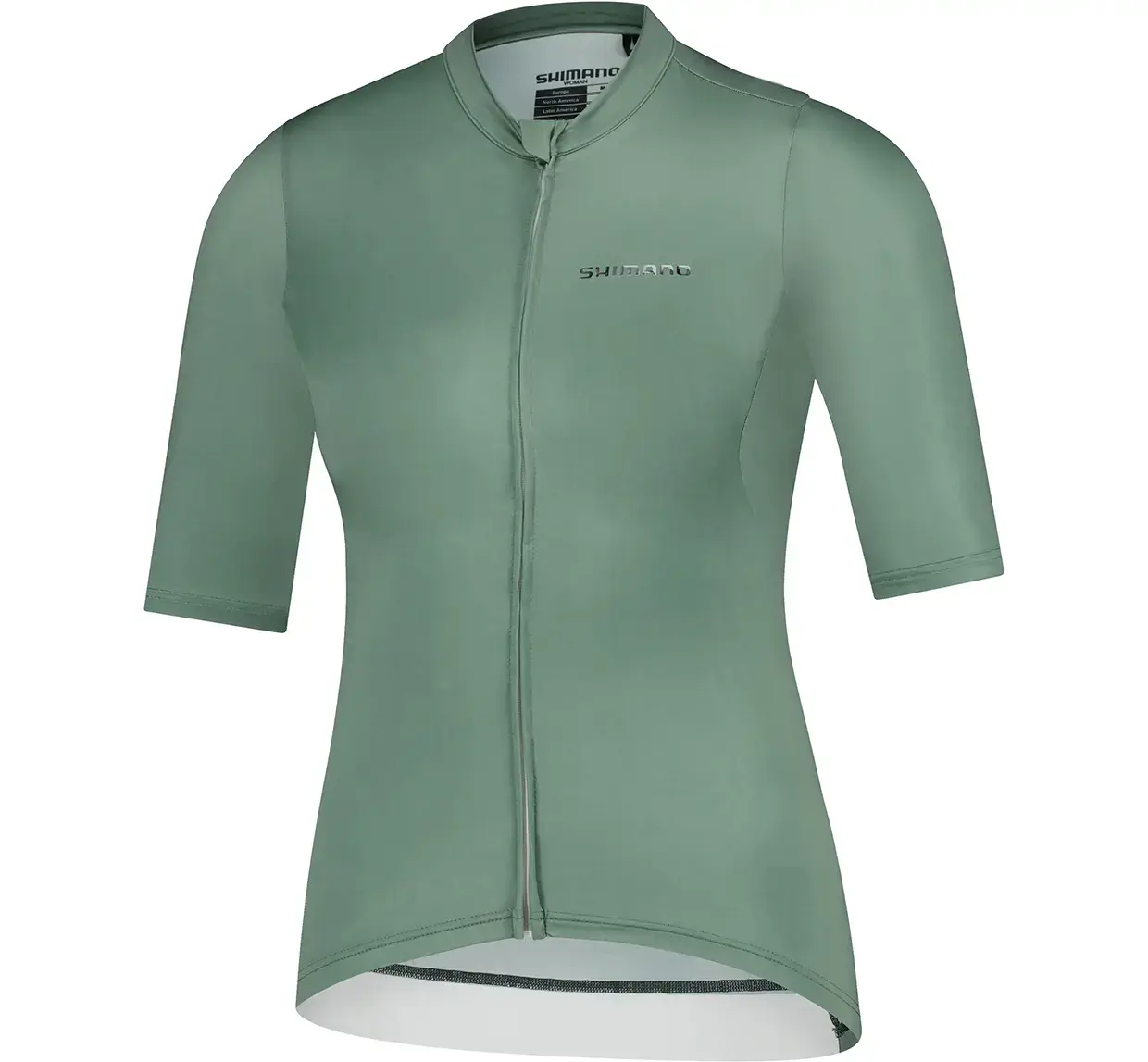 Shimano Sakura Fietsshirt Korte Mouwen Groen Dames