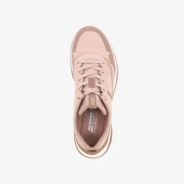 Skechers Arc Waves dames sneakers taupe