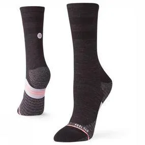 Stance Kous Uncommon Solid Wool Crew voor dames – Zwart