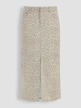 Studio Anneloes Annebella, denim leopard skirt