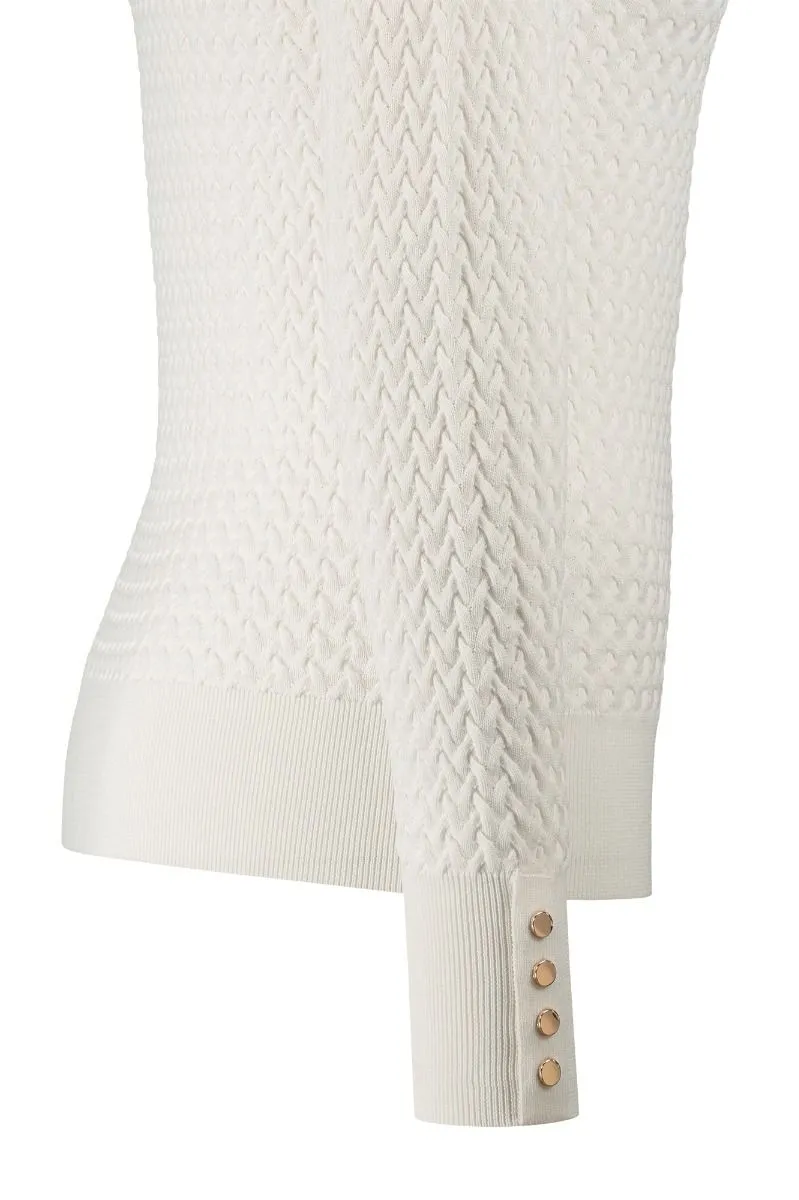 STUDIO ANNELOES07113 SASJA PULLOVER  OFF WHITE