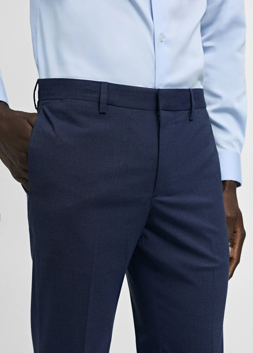 SUPER SLIMFIT PANTALON VAN STRETCH STOF