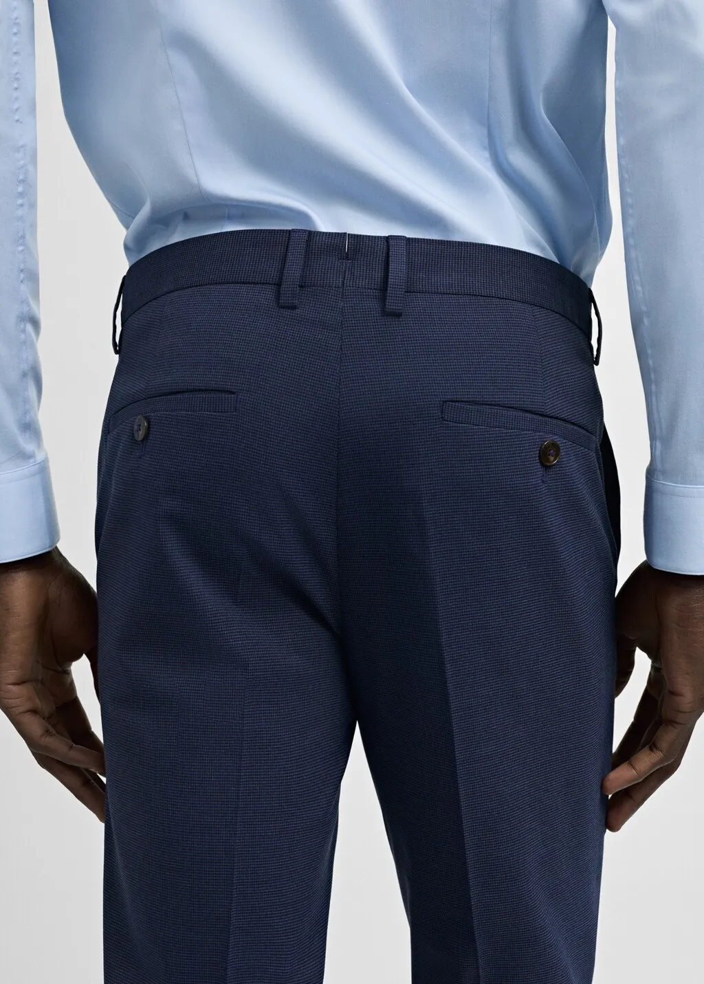 SUPER SLIMFIT PANTALON VAN STRETCH STOF