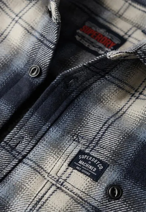 SUPERDRY MILLER WOOL SHIRT M4010720A9ZA
