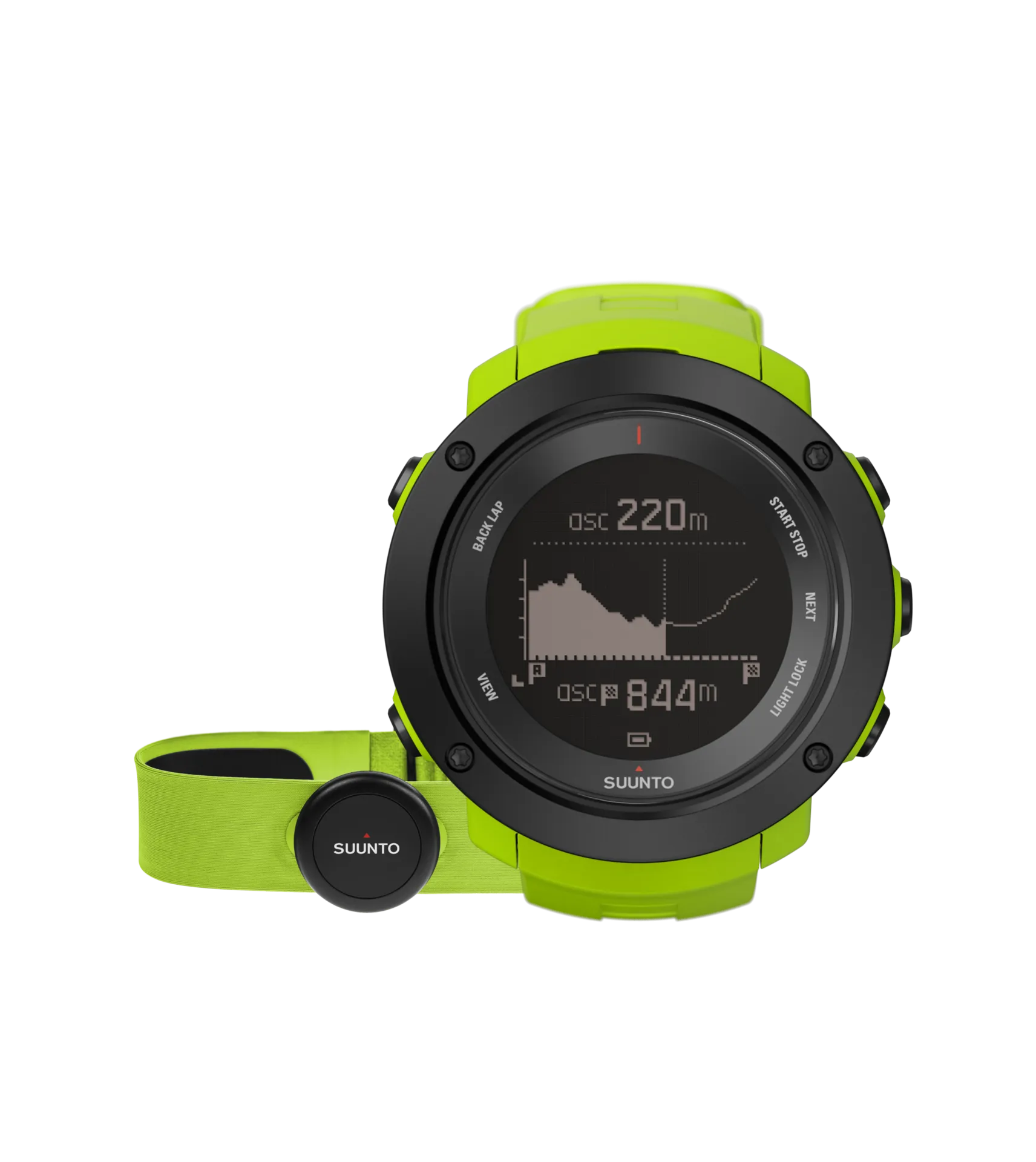 Suunto  Ambit3 Vertical HR GPS Horloge Lime