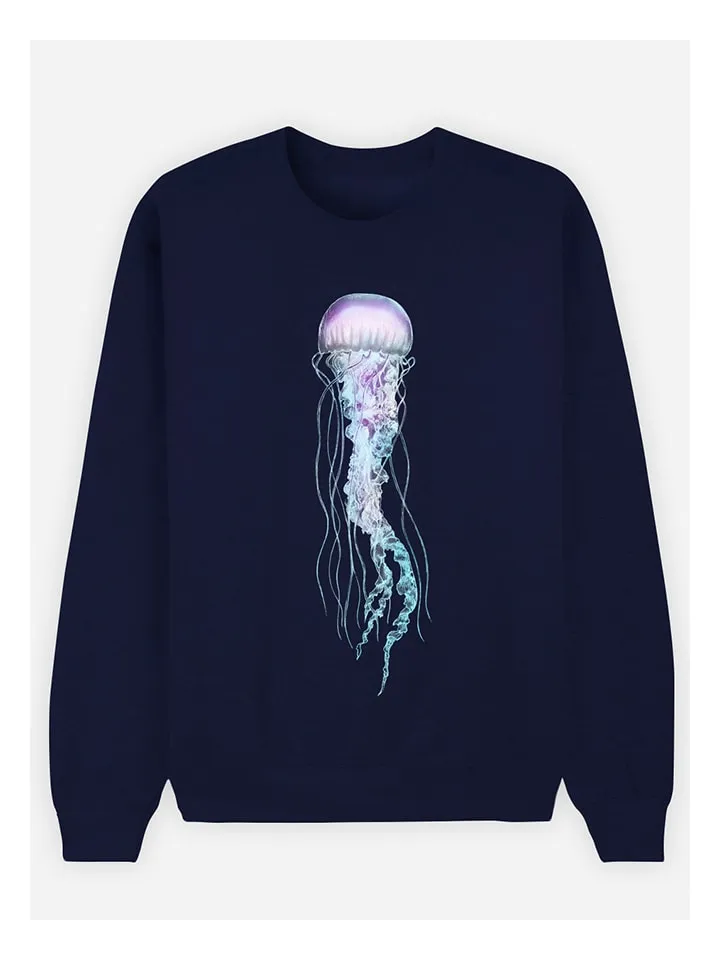 Sweatshirt "Space Jelly" donkerblauw