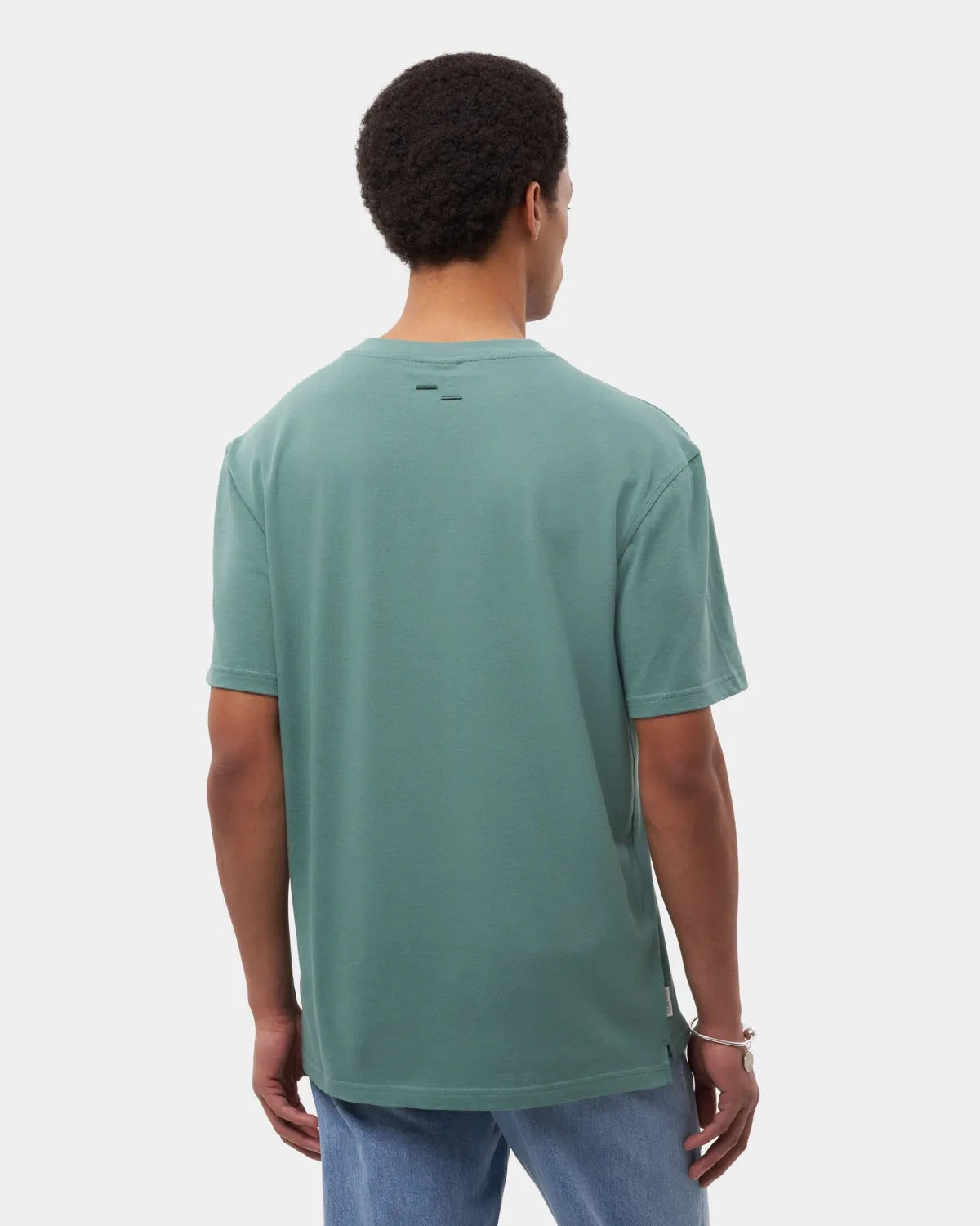 TSHIRT FILLING PIECES MEN LUX SAGE GREEN