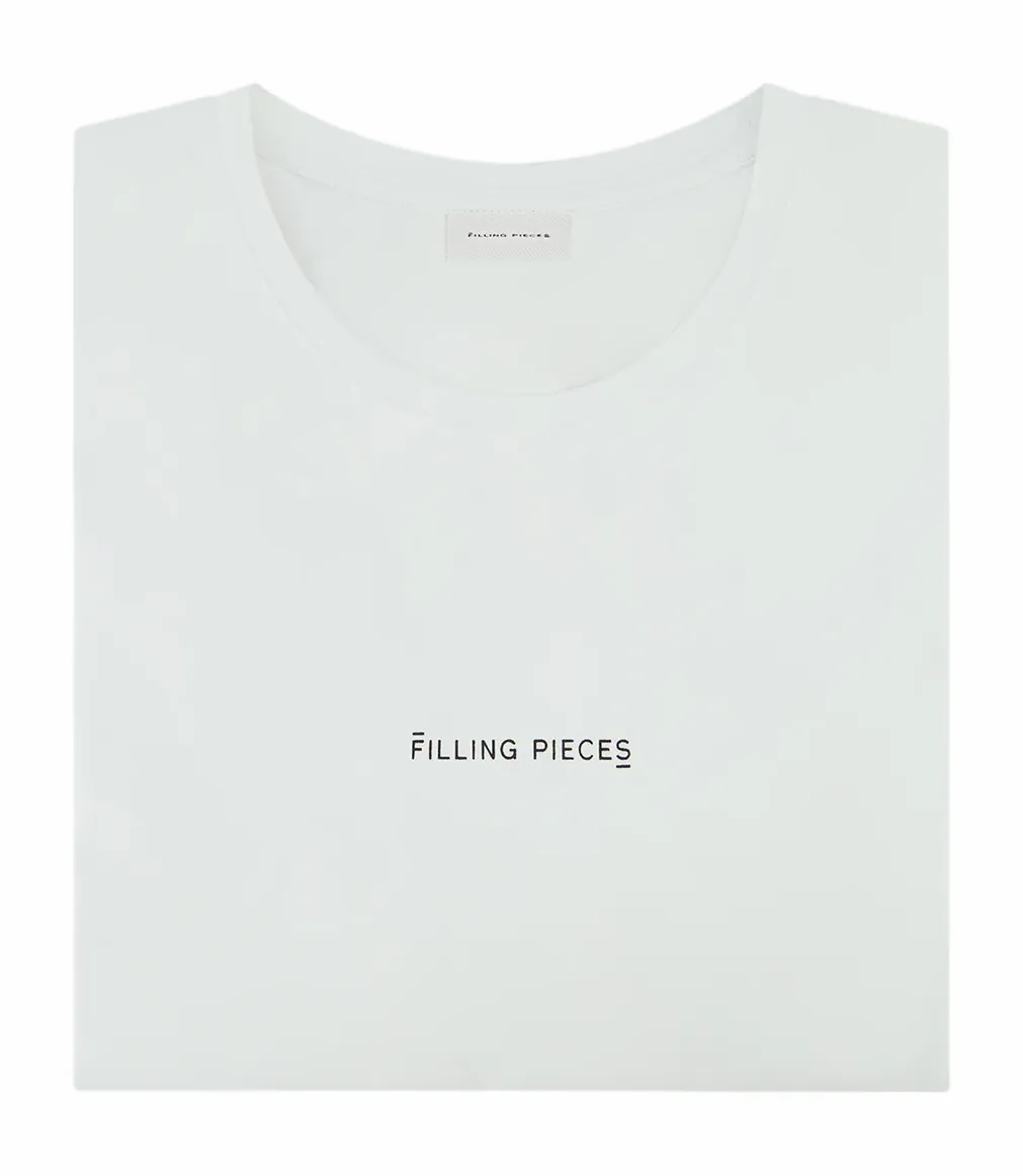 TSHIRT FILLING PIECES MEN SLIM WHITE