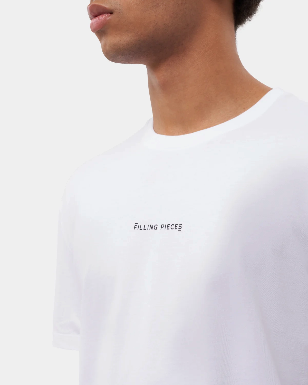 TSHIRT FILLING PIECES MEN SLIM WHITE