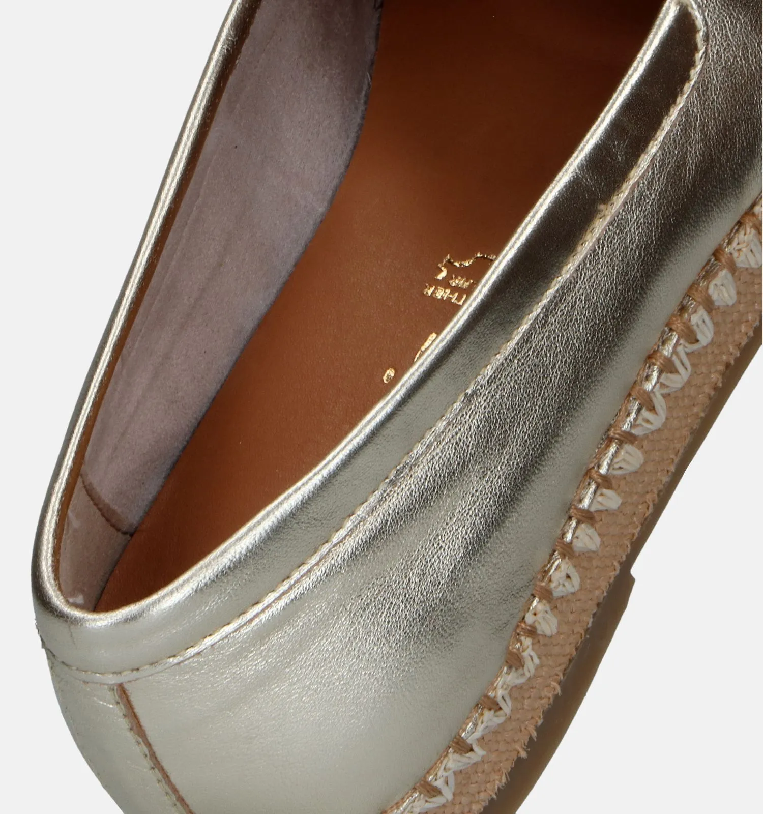 Tamaris Espadrilles goud