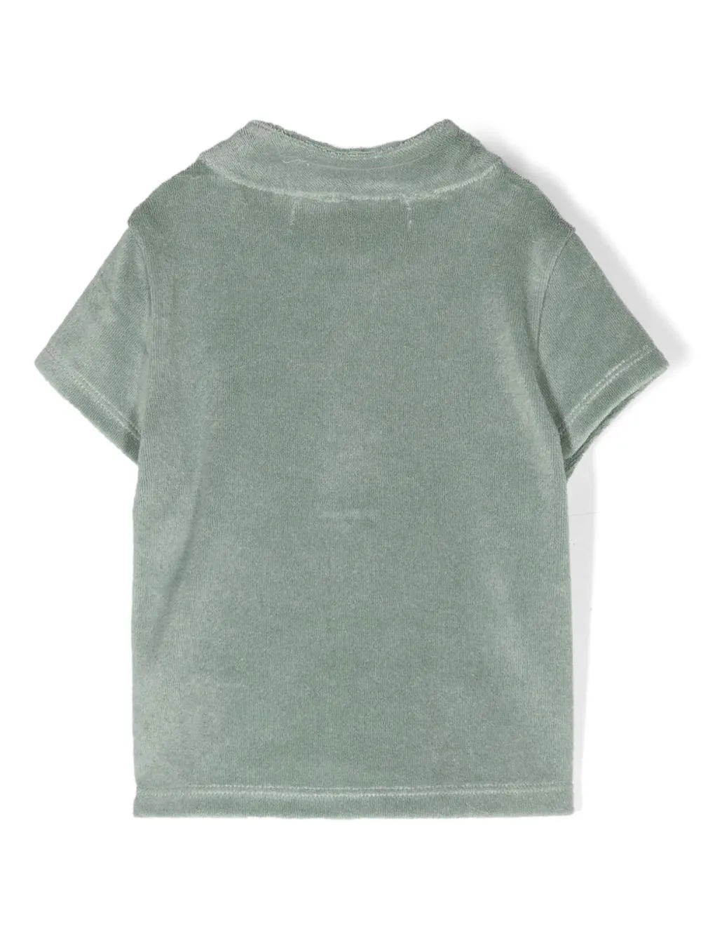 Tartine Et Chocolat Badstof poloshirt met patch Groen