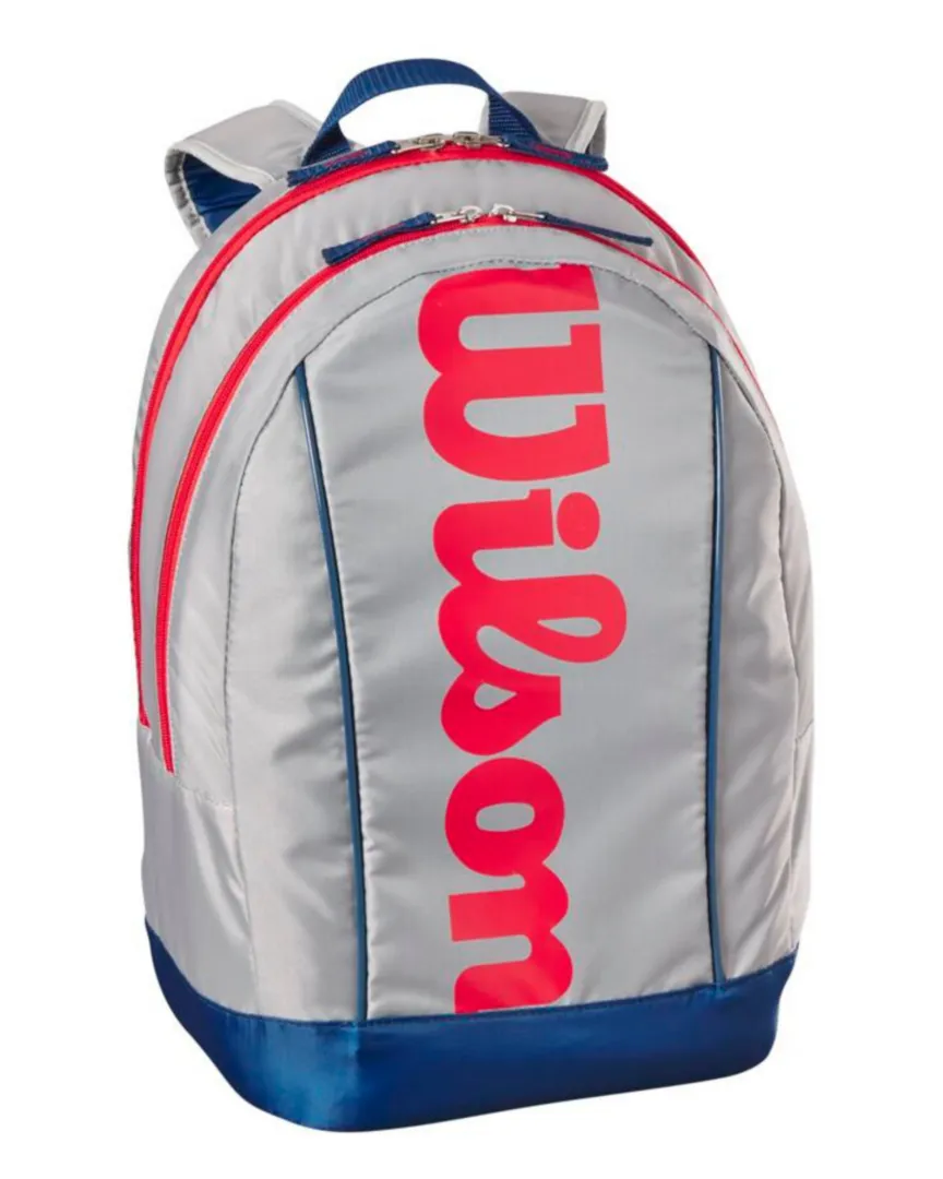 Tennis Rugtas Wilson Junior Grey/Red/Blue