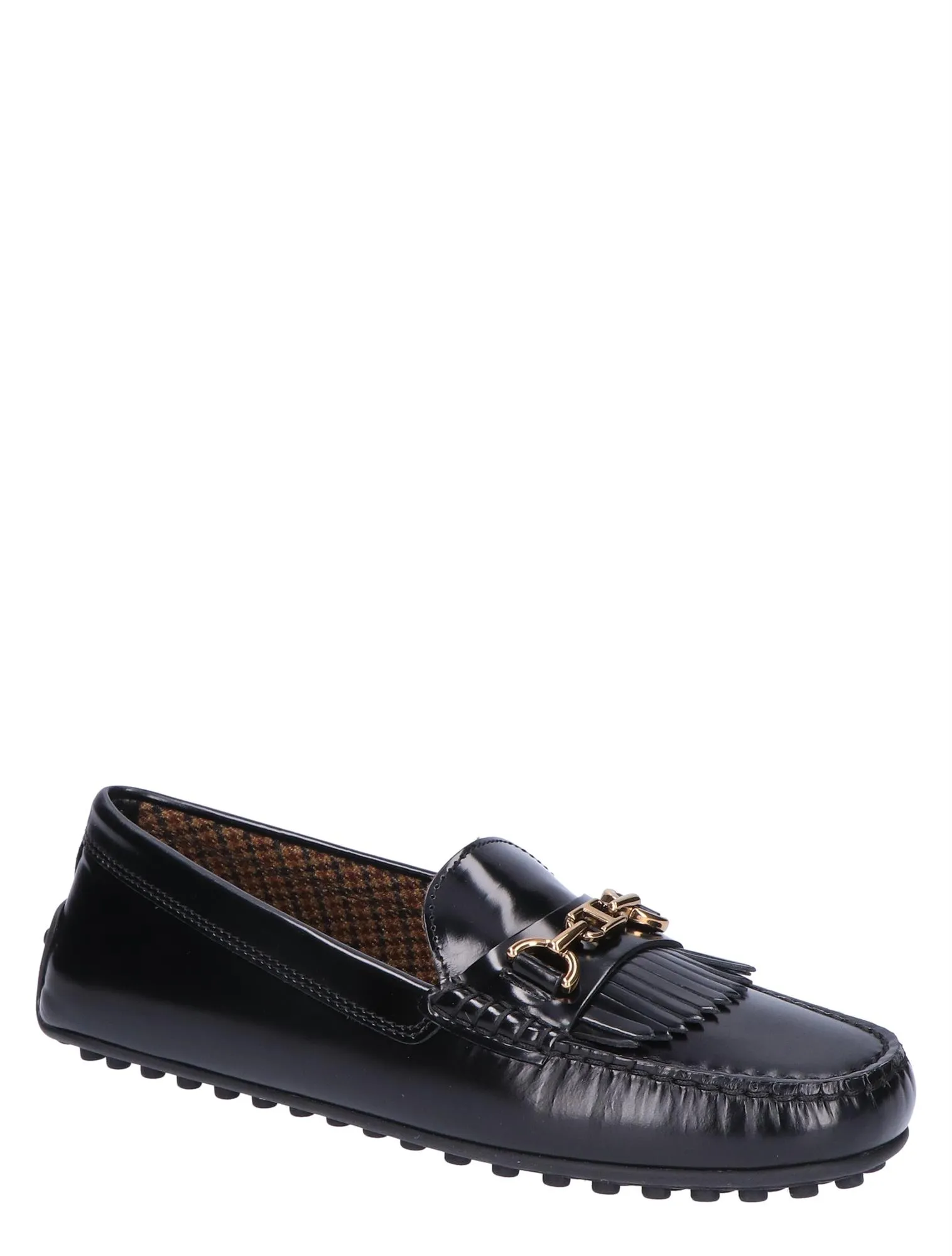 Tods  City Gommino Driving Shoe in Leather Black