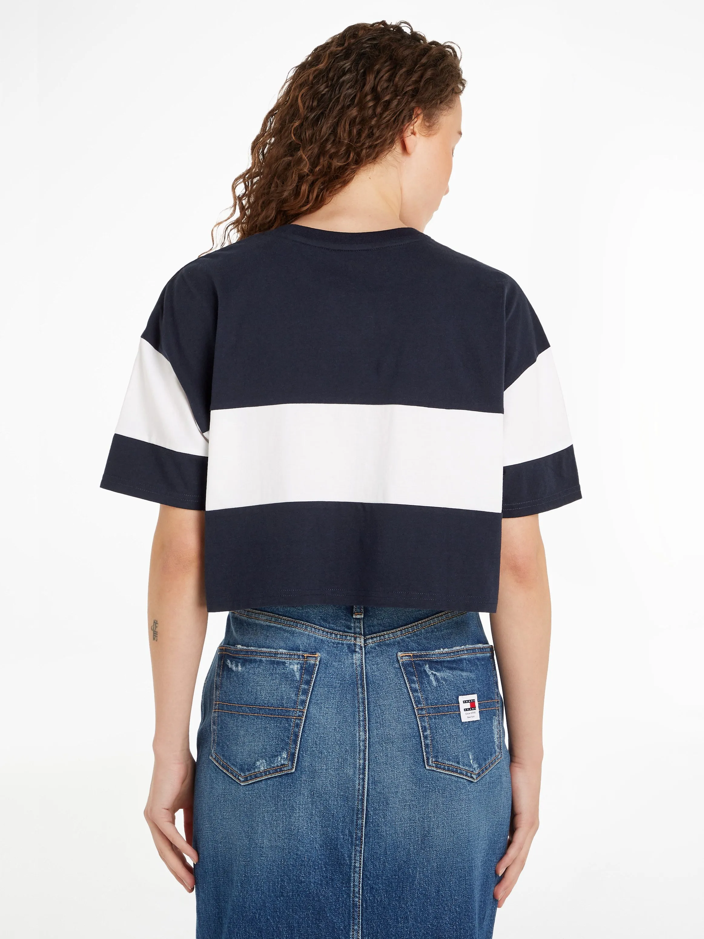 TOMMY JEANS TSHIRT MET TOMMY JEANSMERKLABEL