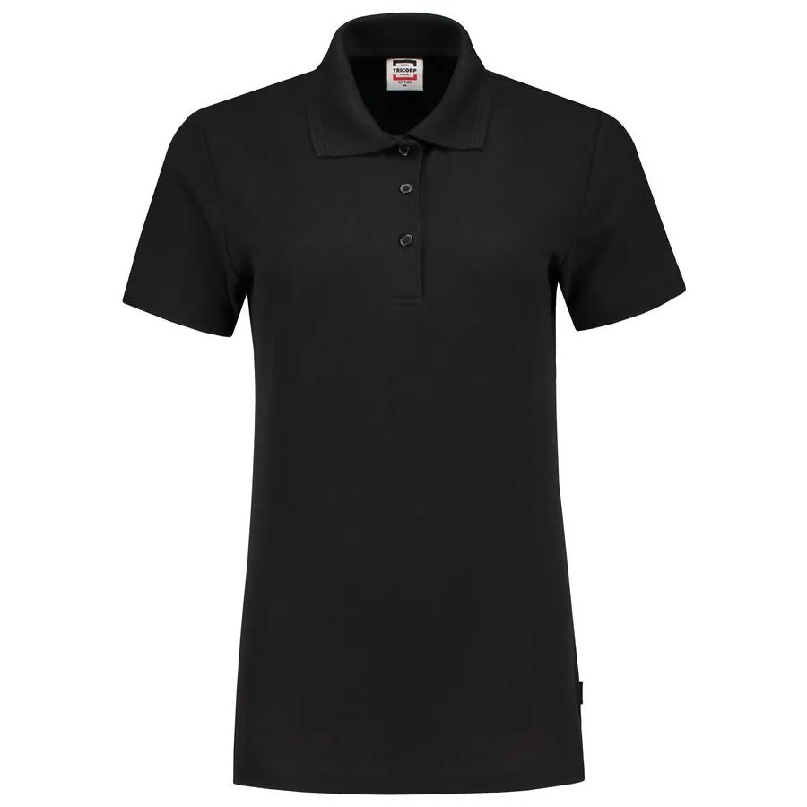 Tricorp 201006 Poloshirt Slim Fit Dames Zwart