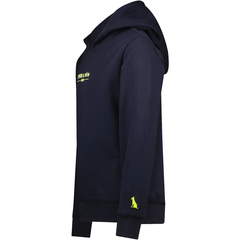 Trui hoodie Hugo (navy)