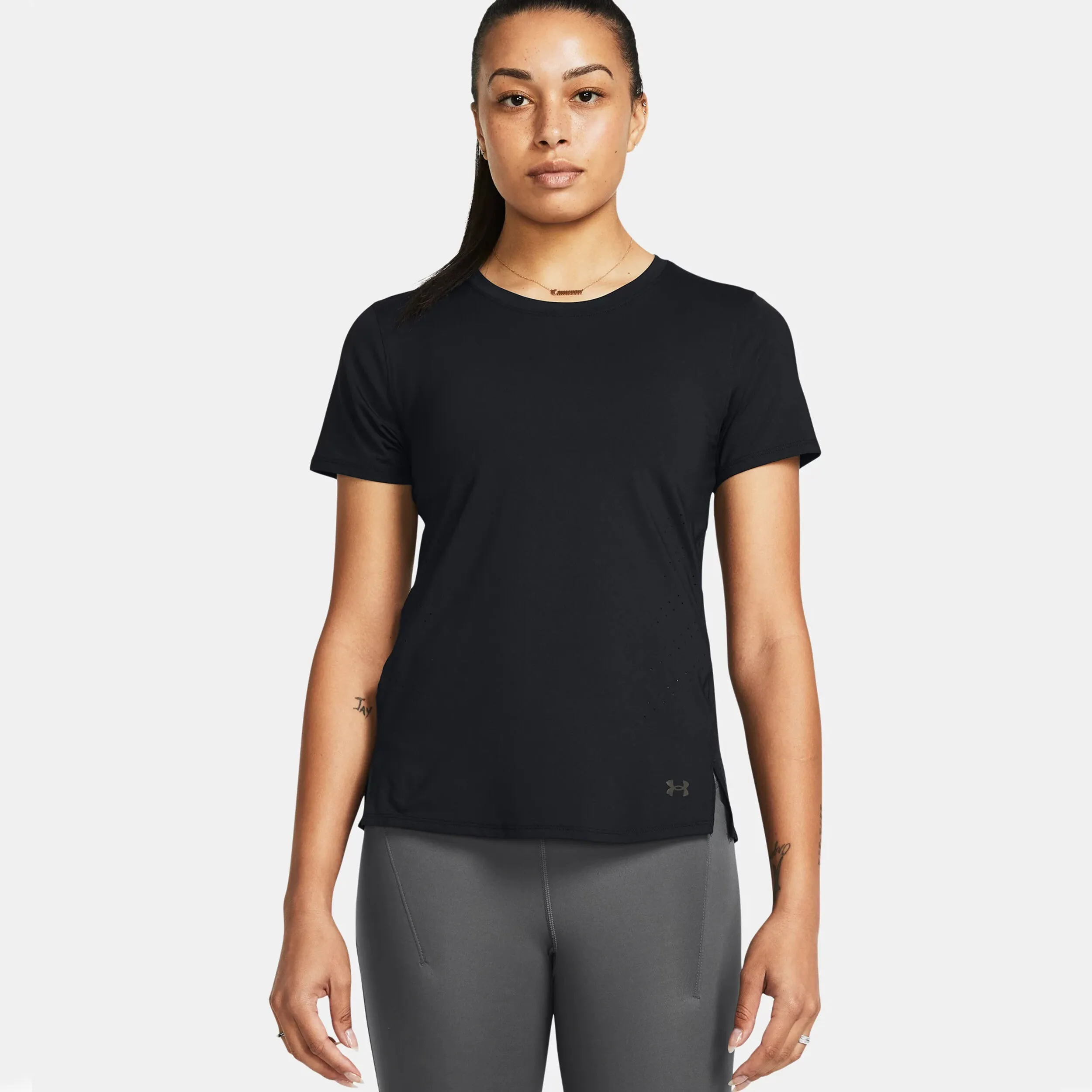 Under Armour Laser SS Hardloopshirt Dames