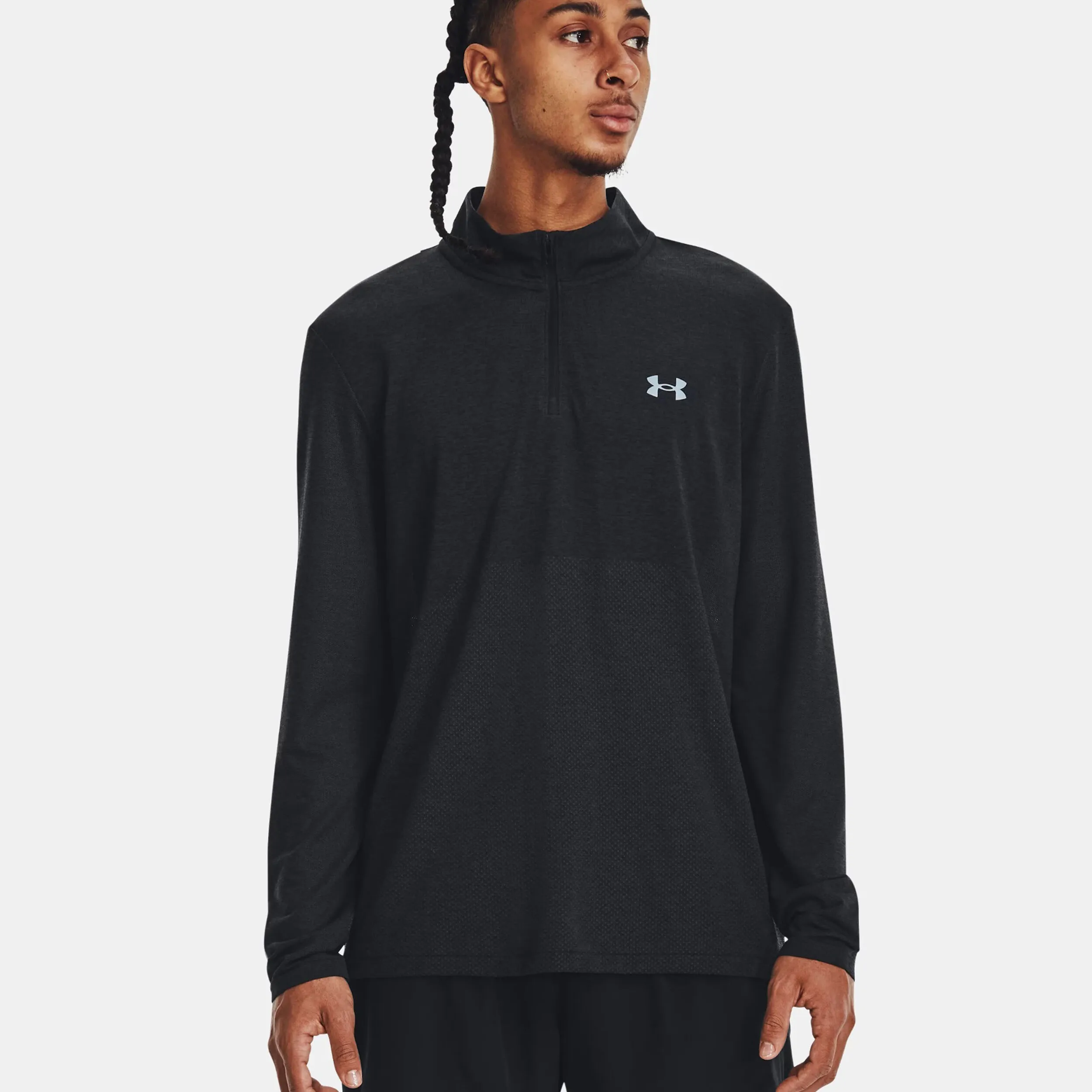 Under Armour Seamless Stride 1/4 Zip Topje Hardlopen Heren