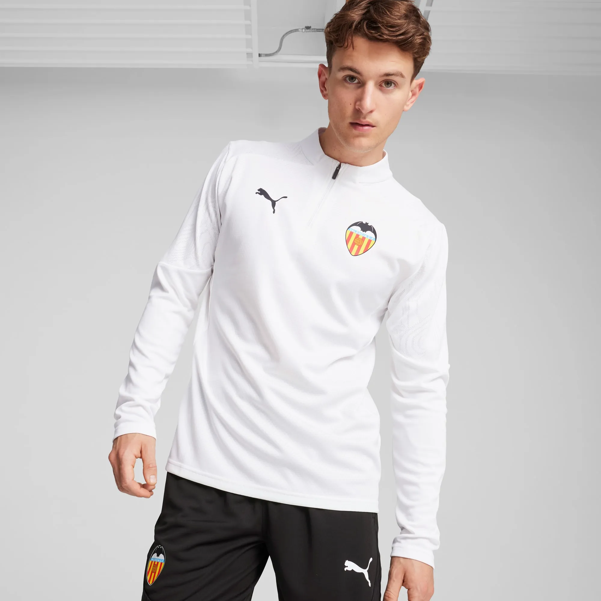 VALENCIA CF TRAINING QUARTERZIP TOP MEN