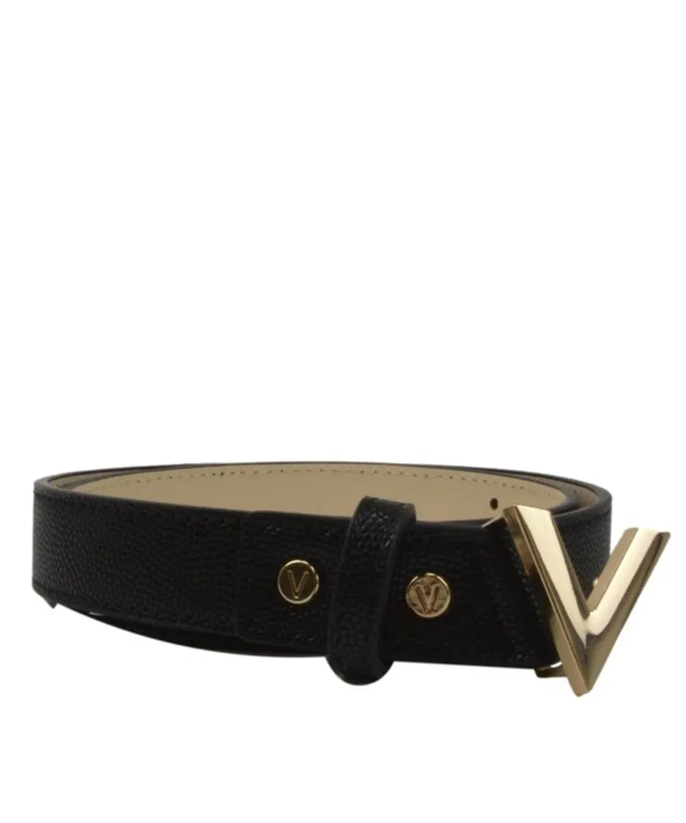 VALENTINO BAGS VALENTINO BAGS LOGO BELT  ZWART/GOUD