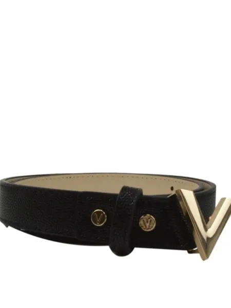 VALENTINO BAGS VALENTINO BAGS LOGO BELT  ZWART/GOUD