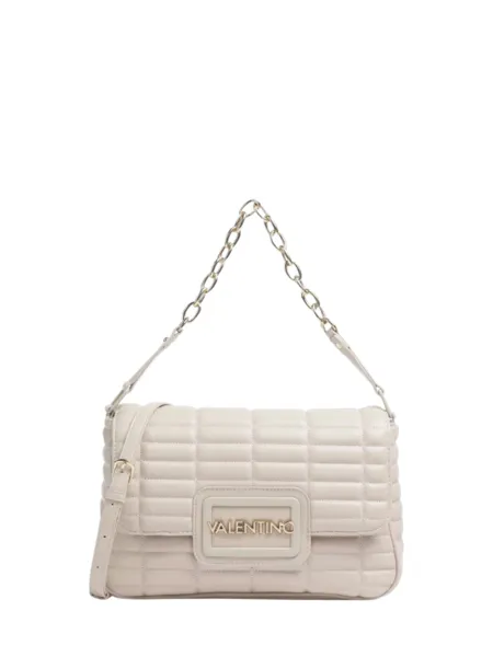 VALENTINO BAGS VALENTINO BAGS QUILT SHOULDERBAG  ECRU