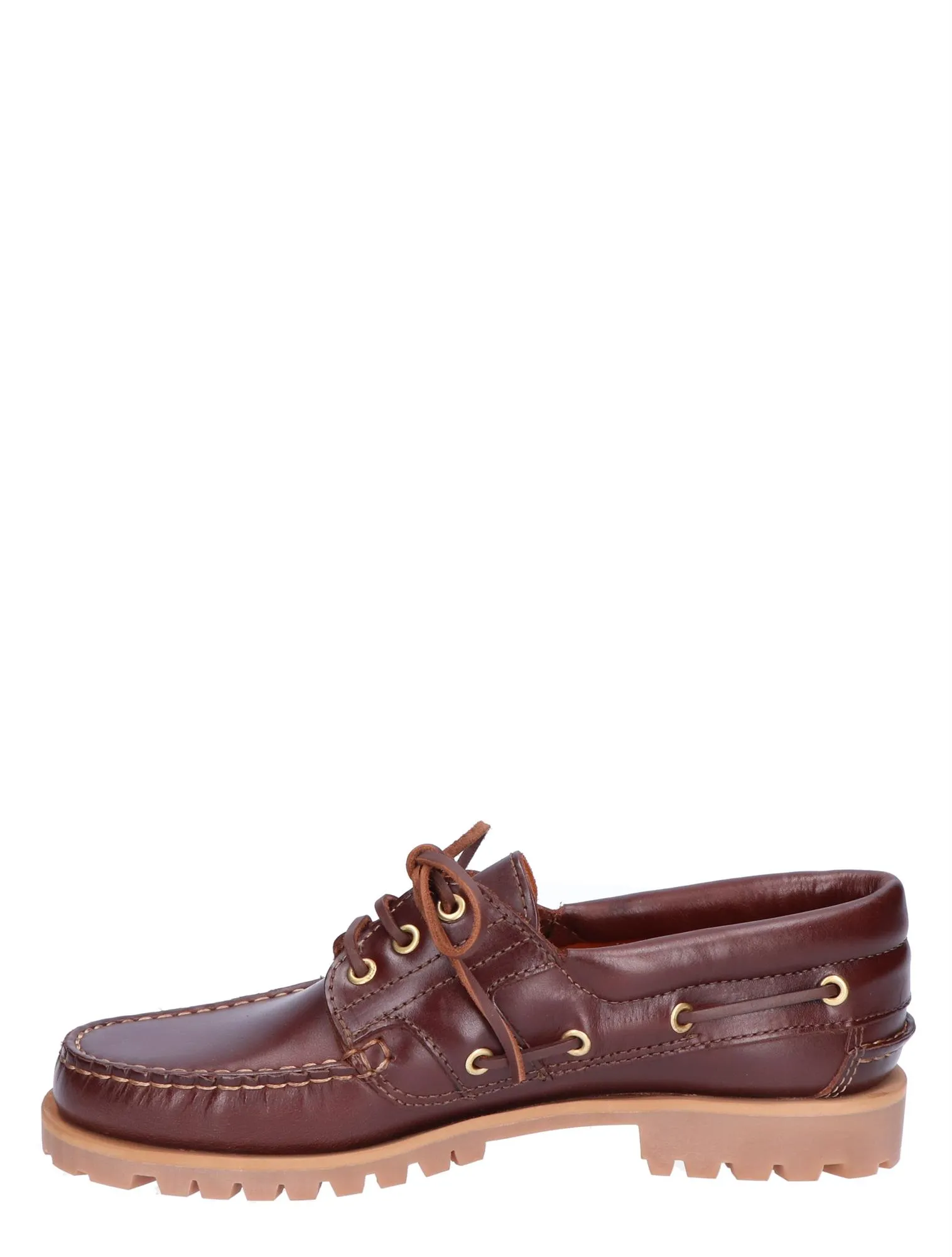 VAN BOMMEL  30001 BOAT SHOE 2701 BROWN GWIJDTE