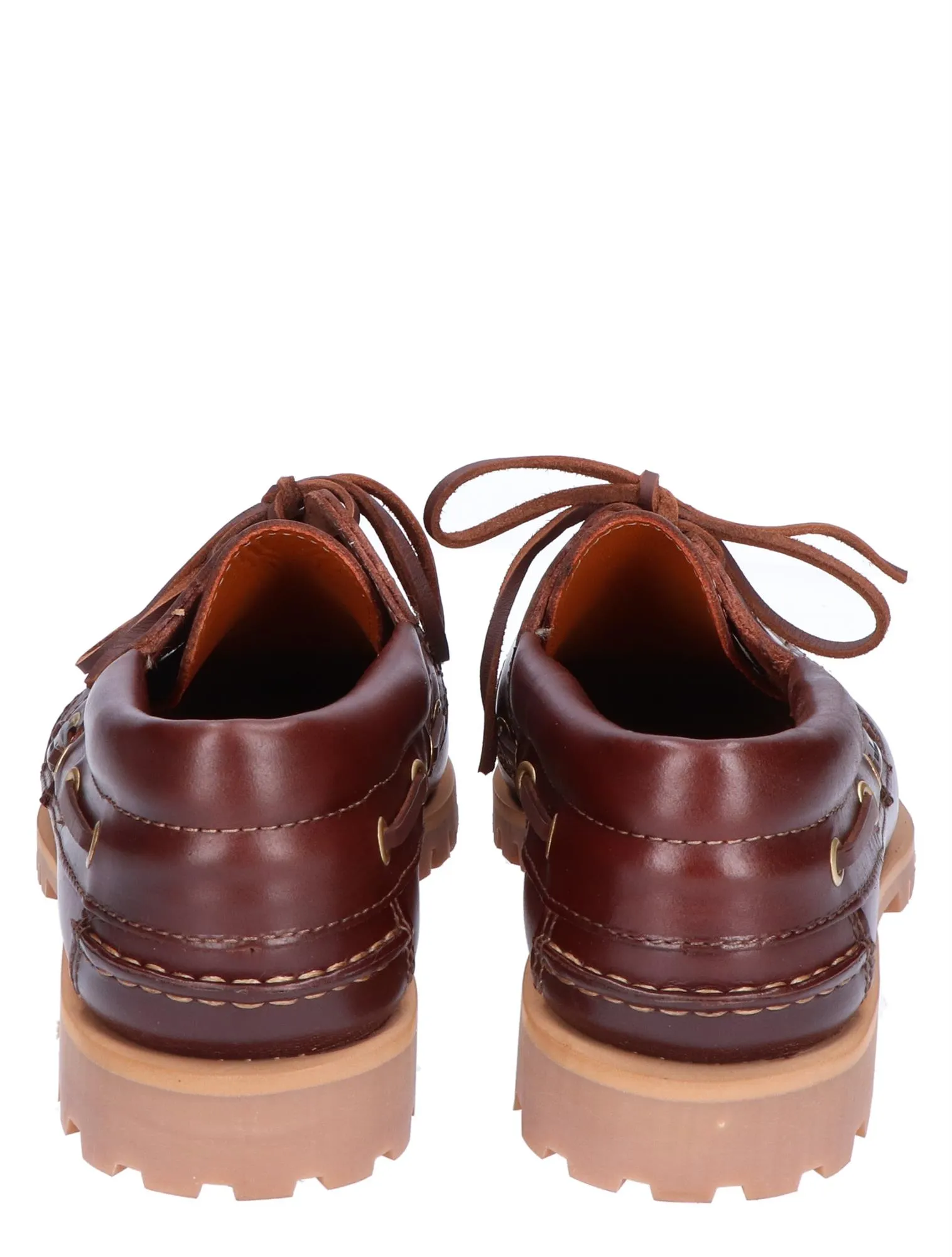 VAN BOMMEL  30001 BOAT SHOE 2701 BROWN GWIJDTE