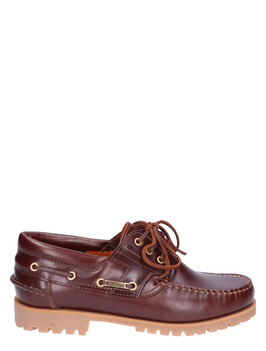 VAN BOMMEL  30002 BOAT SHOE 2701 BROWN HWIJDTE