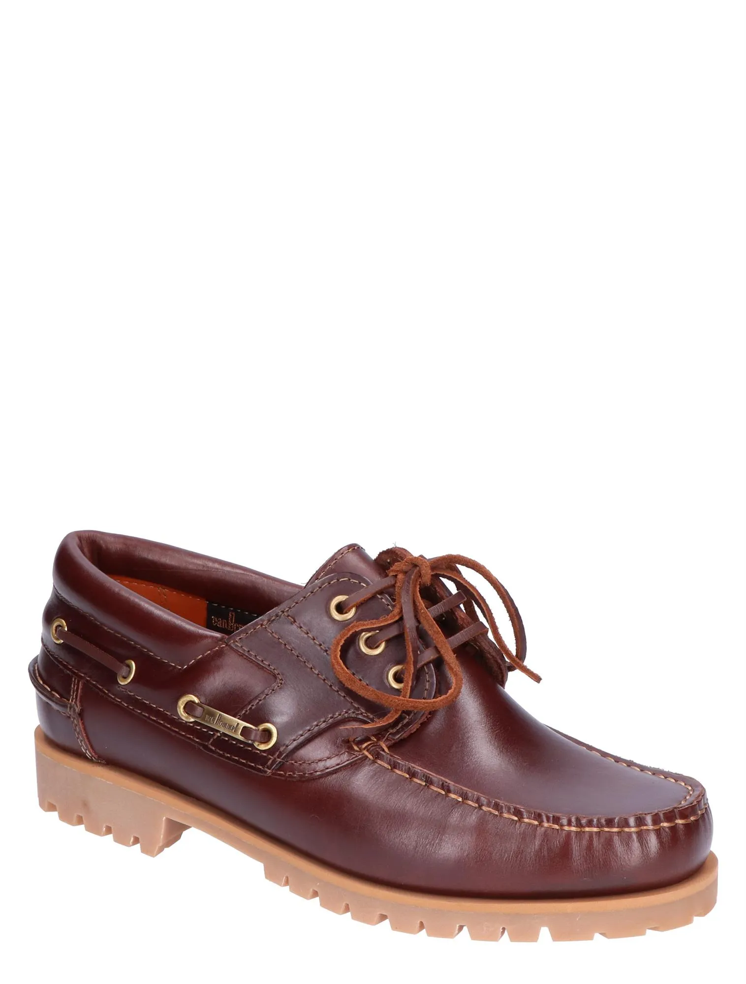 VAN BOMMEL  30002 BOAT SHOE 2701 BROWN HWIJDTE