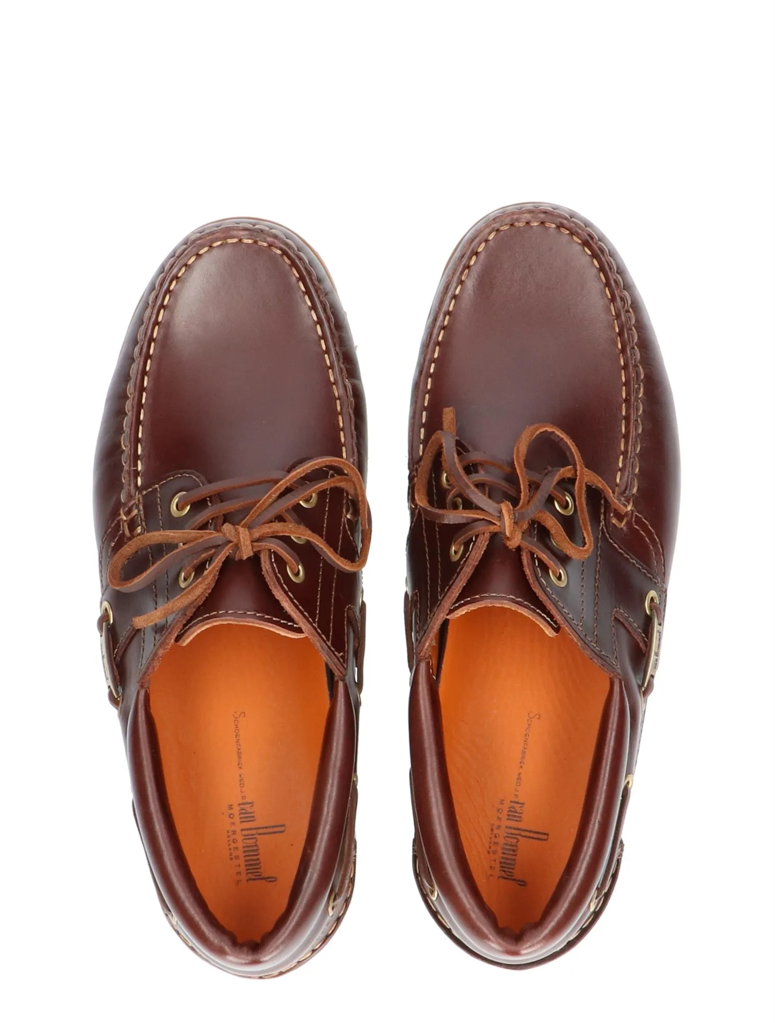 VAN BOMMEL  30002 BOAT SHOE 2701 BROWN HWIJDTE