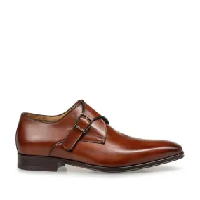 Van Bommel 30146 Raffa Heren Gespschoen 24-01 DarkCognac