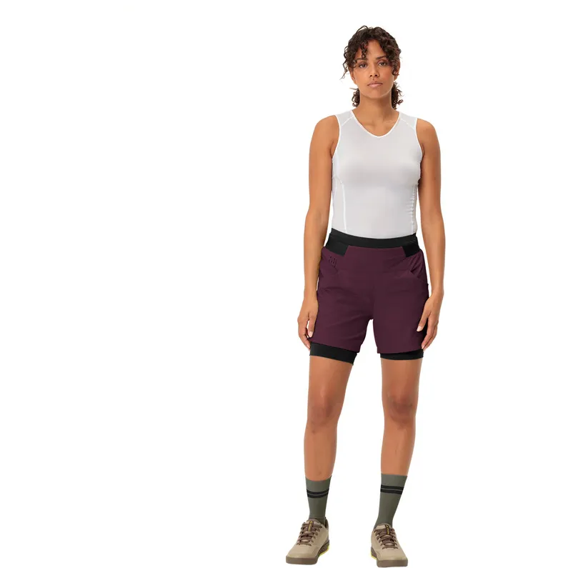 Vaude Dames Altissimi II MTB Broek kort
