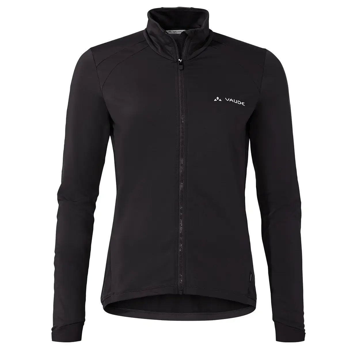 VAUDE Posta Tricot II Fietsshirt Lange Mouwen Zwart Dames