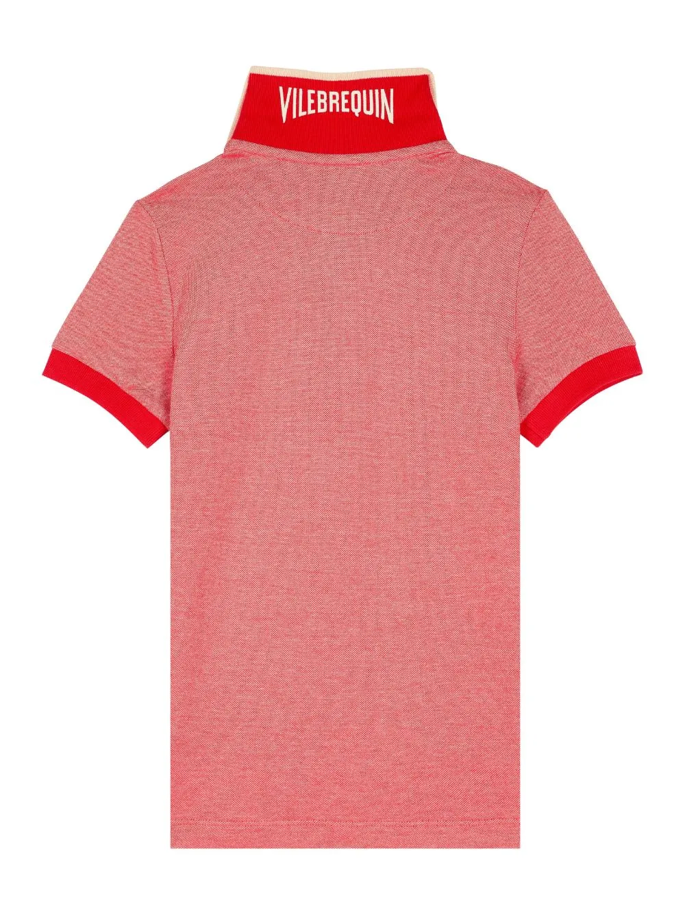 Vilebrequin Kids Pantin poloshirt van biologisch katoen Rood