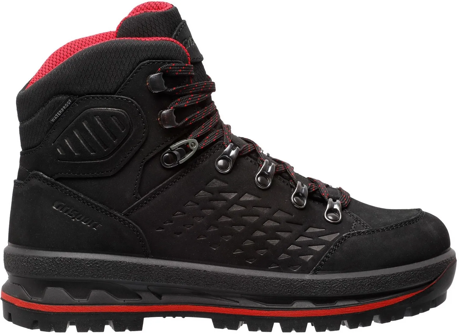 Wandelschoen Grisport Unisex Eiger Mid Black