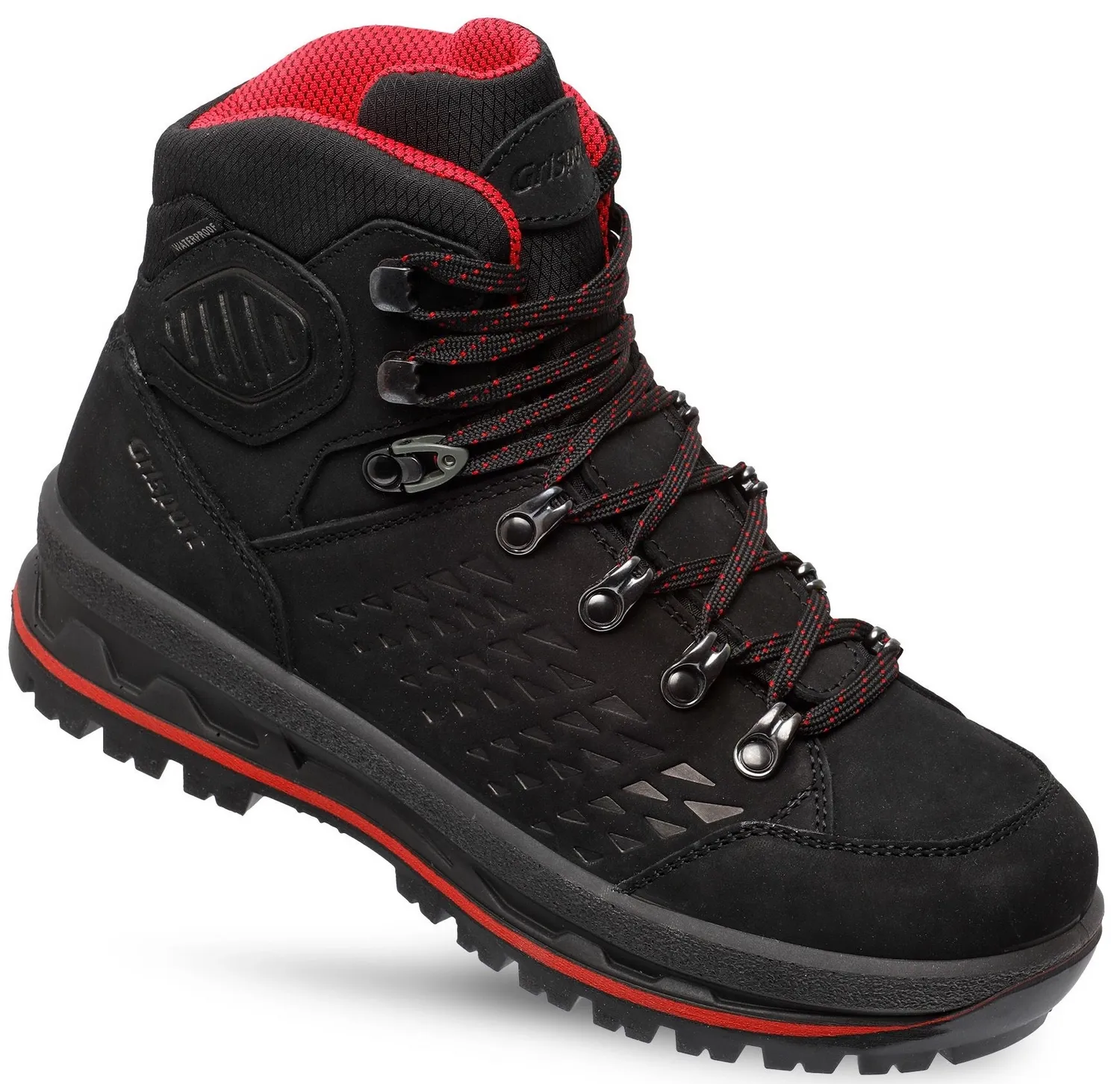 Wandelschoen Grisport Unisex Eiger Mid Black